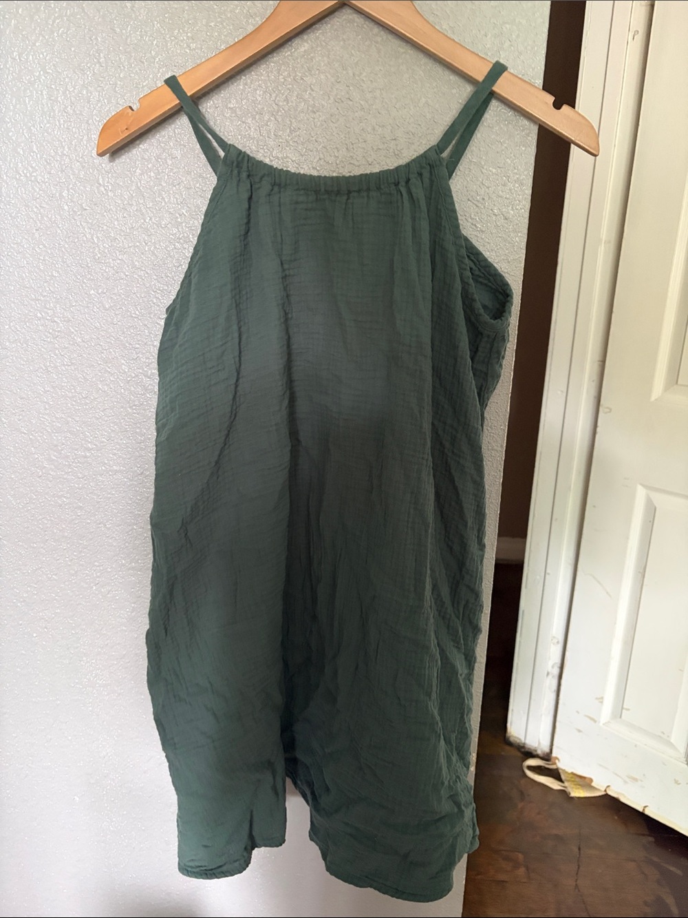 Lightweight Olive Green Sleeveless dress